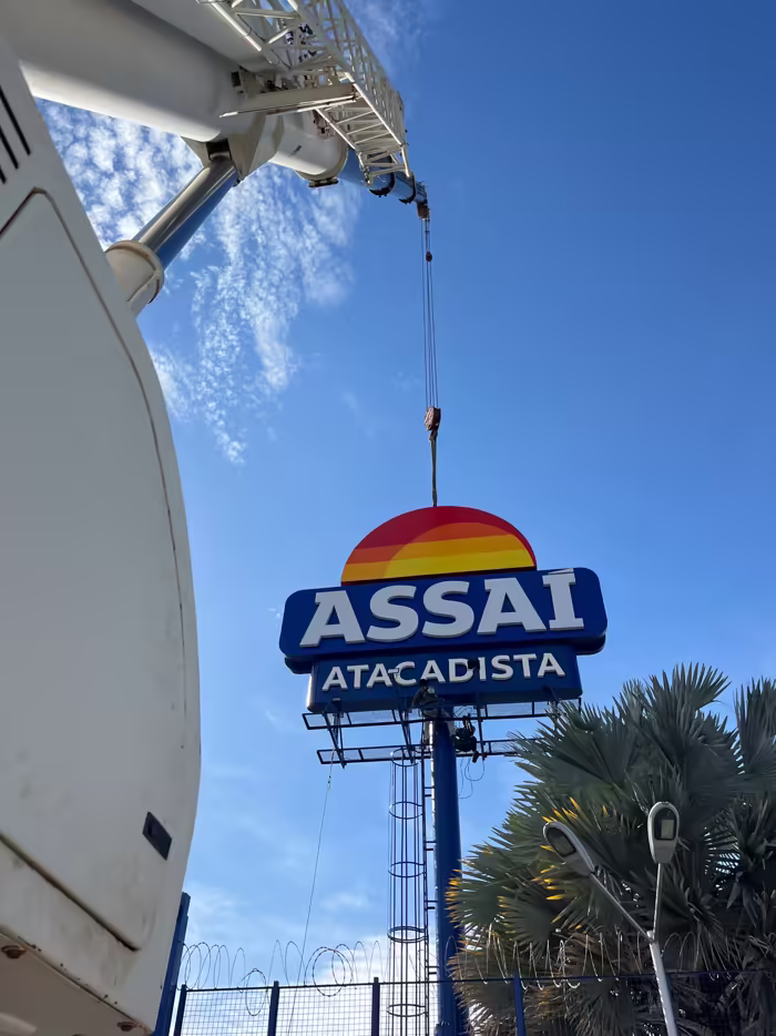 Operação realizada pela ARG Guindastes