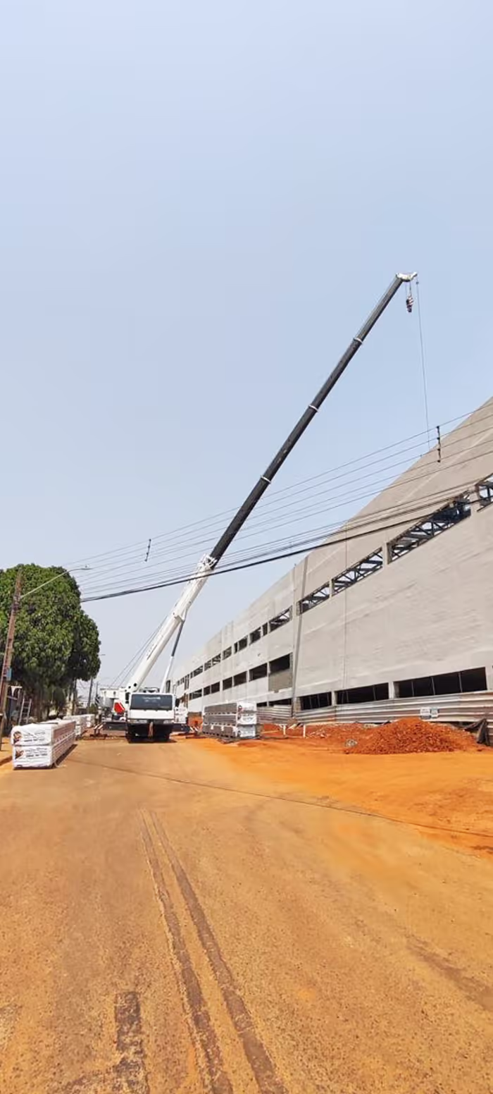 Operação realizada pela ARG Guindastes